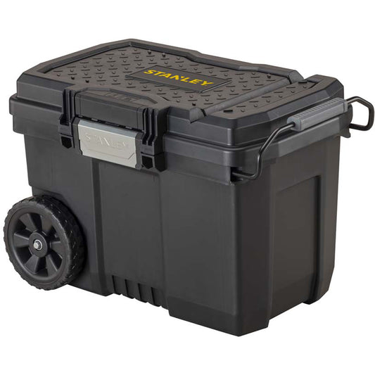 Black Mobile Tool Chest with Wheels and Pull-Out Tray