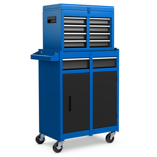 Blue Tool Storage Cabinet