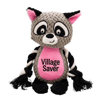 Village Saver® Plush Raccoon Toy